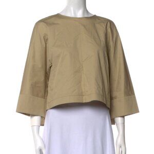 Tibi Cotton SS Swing Top